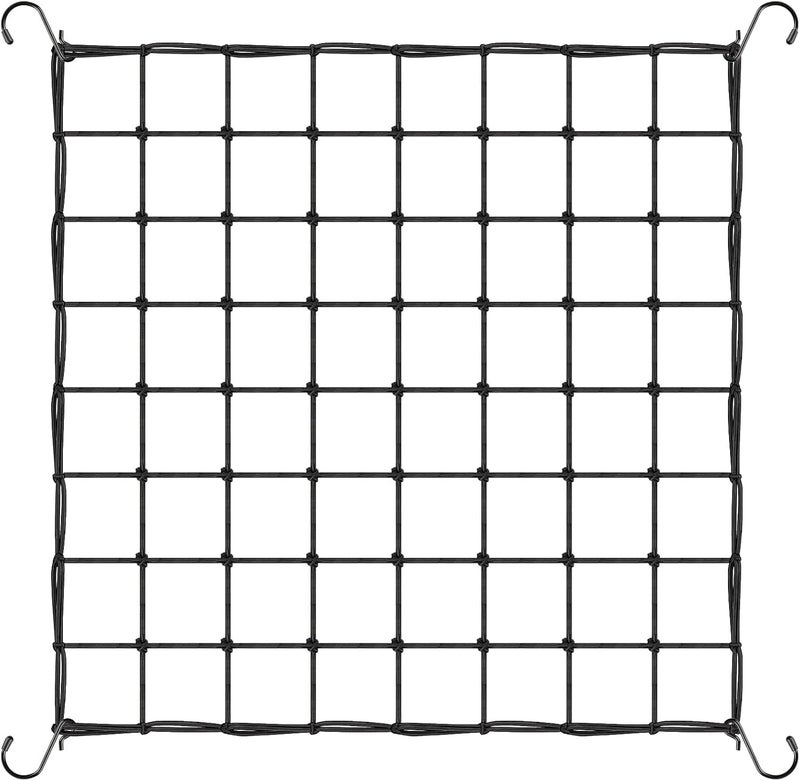 YEESON Trellis Netting, Scrog Net with 4 Hooks, 4x4 Trellis Nets for Grow Tent, Heavy-Duty Plant Net for Cucumber Gardening and Horticulture, Grow Tent Accessories(1 Pack) - Image 1